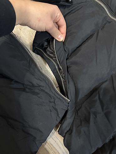 lining s: Пуховик, Короткая модель, Китай, Стеганый, С капюшоном, Оверсайз, S — 6
