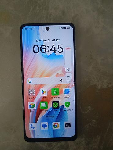 oppo 14f: Oppo A58 4G, 128 GB, rəng - Mavi, Sensor, Barmaq izi, İki sim kartlı — 1