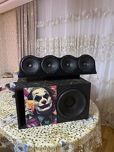 dinamik dayagi: Avtomobil audio sistemi – 4-kanallı+subwoofer çıxışlı gücləndirici və — 4