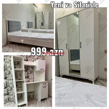 Masa və oturacaq dəstləri: Oğlan üçün, Yeni, 2 təknəfərlik çarpayı, Yazı masası, Dolab lalafo.az -da Masa və oturacaq dəstləri: Oğlan üçün, Yeni, 2 təknəfərlik çarpayı, Yazı masası, Dolab
