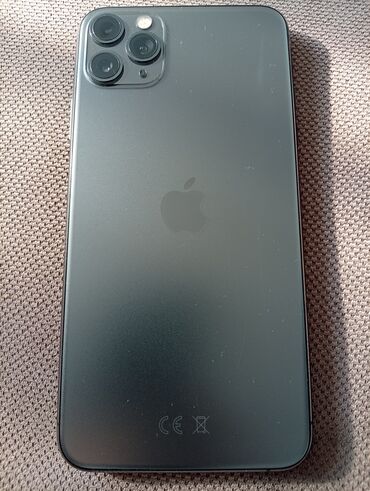 Apple iPhone: IPhone 11 Pro Max, Б/у, 64 ГБ, Space Gray, Коробка, 79 % — 2