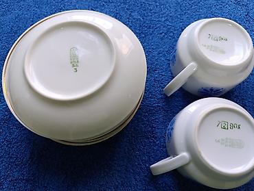 Наборы посуды: Набор столового стекла/хрусталя с гранёной и резной декорировкой — 19