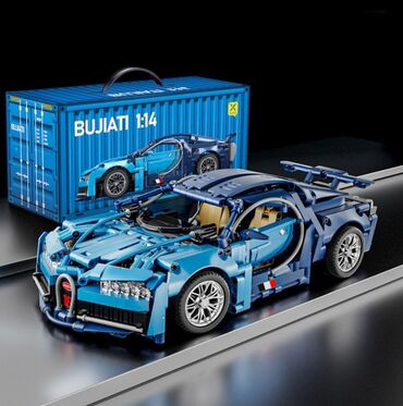 игрушки конструктор: Конструктор Bugatti Легендарный и быстрейший в мире спорткар в виде