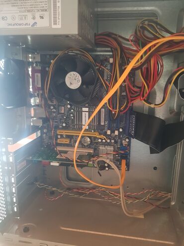 hdd yaddaş: Heç bir problemi yoxdur. Qida bloku təzə qoyulub FSP 300w, termopasta