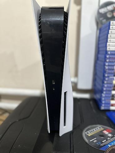 бу плейстейшен 5: PlayStation 5 Fat (cfi-1200) с дисководом. Прочитай! Диски продаются — 8