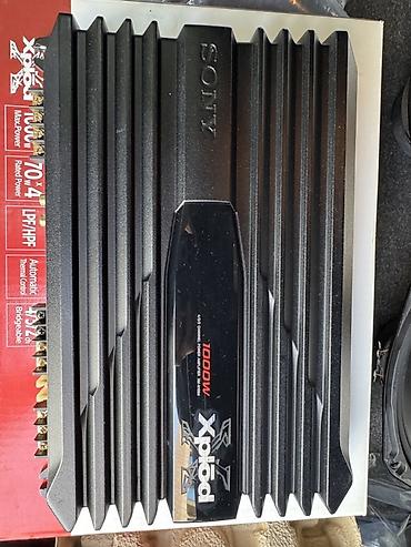 sony 1000w: Sony Xplod XM-N1004 stereo güc gücləndiricisi - Model: XM-N1004 — 7
