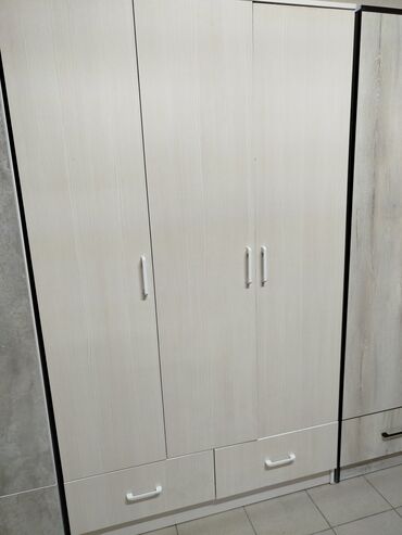 Шифоньеры: Шифоньер, Новый, Прямой, цвет - Белый, ЛДСП — 6