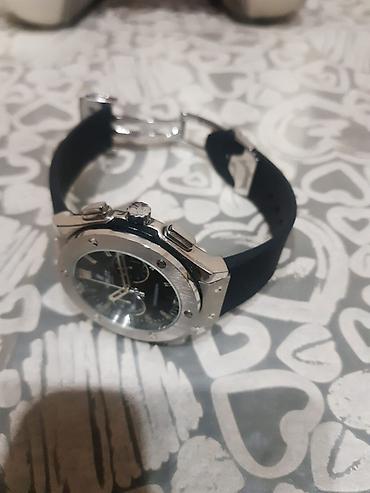 saatlar type 0: Hublot Geneve xronoqraf qol saatı - Korpus: fırçalanmış metal — 4
