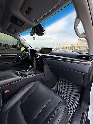 black: Lexus LX: 2018 г., 5.7 л, Автомат, Бензин, Внедорожник — 10