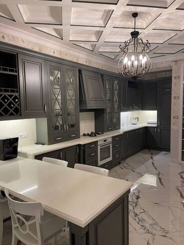 Uzunmüddətli kirayə mənzillər: Yeni təmirli. Yaşayış üçün bütün şərayət var. 2 yatağ otağı + studio — 5