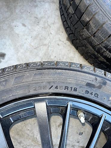 Диски: Диски с резиной от Toyota Camry 70 . Резина Dunlop зима в отличном — 4