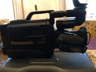 kamera işlənmiş: Panasonic M 3000 professional kamera, teze,ideal ve işlək vəziyyətdə