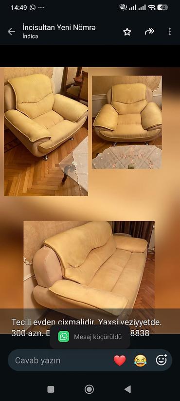 Tecili evden cixmalidir. Yaxsi veziyyetde. 300 azn. Ehmedli lalafo.az -da Tecili evden cixmalidir. Yaxsi veziyyetde. 300 azn. Ehmedli