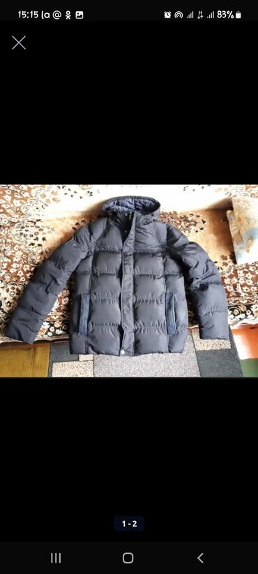 куртка зимняя женская: Куртка 5XL (EU 50), цвет - Синий