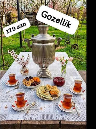 Digər biznes avadanlığı: 💫RR Od samovari 5 lt 179 azn Hec bir prablemi yoxdu qedmi sunbulu — 1