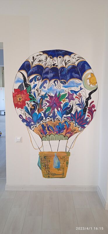 Другие услуги: Оформление декорации стен, разрисовки окон, Группа художников — 21