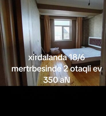 nerimanovda 3 otaqli kiraye evler: Xırdalanda 2 otaqlı bina evi 350 azn