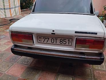 avtomobil şəkilləri: LADA 2107, ağ rəng, sedan. maşın idealdır. heçbir xərc tələb — 10