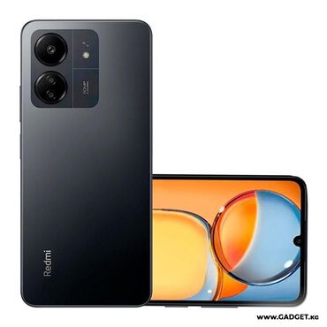обмен телефон на телефон: Redmi, Redmi 13C, Колдонулган, 256 ГБ, түсү - Кара, 2 SIM