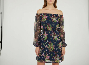 sukienki brokatowe plus size: NLY Trend, Сукня жіноча, розмір XS