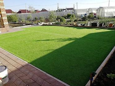 Искусственный газон для двора, террасы, детской площадки и at lalafo.kg Искусственный газон для двора, террасы, детской площадки и