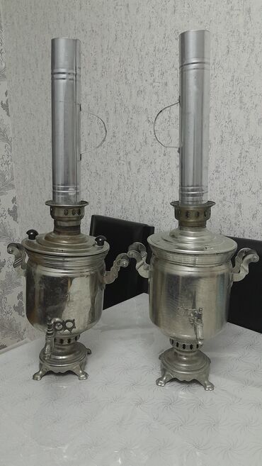 Samovarlar: İşlənmiş Od Samovar, 5 l, Pulsuz çatdırılma