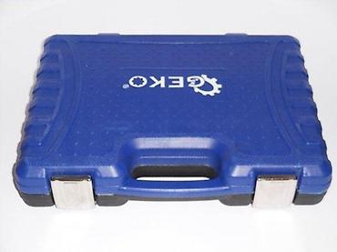 Setovi ručnog alata: GEKO set alata u koferu – komplet nasadnih ključeva i bitova - Brend — 3