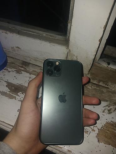 iphone s4: IPhone 11 Pro, 64 GB, Matte Midnight Green, Face ID, Simsiz şarj — 1