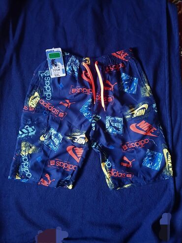 xtep бишкек: Эркектердин шортасы, 5XL (EU 50), Жаңы, түсү - Көк, Өзү алып кетүү