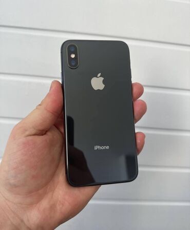 Apple iPhone: IPhone X, 256 GB, Qara, Face ID