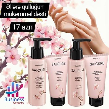 кожаная куртка бу: Faberlic SA'CURE – Əllərə qulluq üçün mükəmməl dəsd Dəstdə 4 məhsul — 1