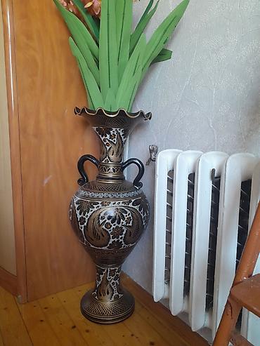 Вазы: Одна ваза, Металл — 1