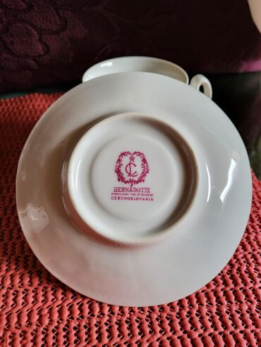 Stare vaze i dekor: Soljice nove Bernadotte Bohemija Cehoslovacka 70te. Bele — 12