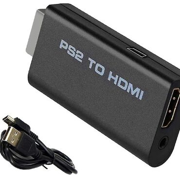 Səsgücləndirici və qəbuledicilər: Ps2 HDMI playstation 2 ucun goruntu keyfiyyetini FULL HD eden mini