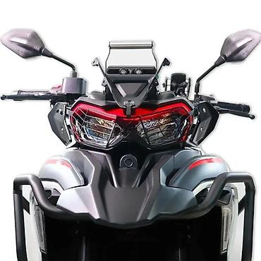 ugao od 300 stepeni: Zaštitna maska/greška za farove za motocikl – metalna rešetka - — 3