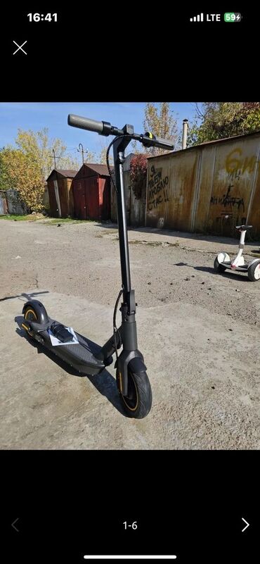 Электросамокаты: Электросамокат, Ninebot, Б/у, Самовывоз, Платная доставка