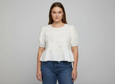 bluzki w paski massimo dutti: Shein, Жіноча блуза, розмір 2XL