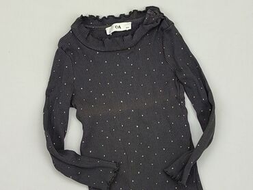 bonprix bluzki bawełniane: Bluzka, C&A, 4-5 lat, 104-110 cm, stan - Bardzo dobry