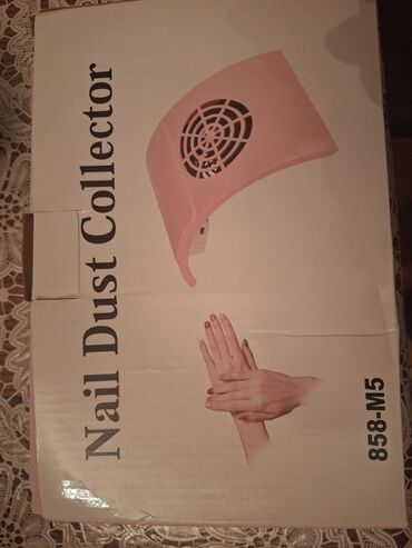 Лазерные аппараты: Məhsul təsviri: 1) Nail Dust Collector 858-M5 - Manikür zamanı