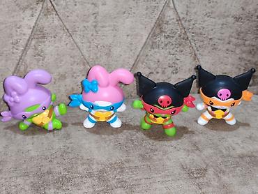 marvel kinder: Mcdonalds hello kitty seriyasından olan 4 fiqur satılır Ünvan 28 May — 1