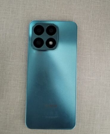 Техника и электроника: Honor X8a, 128 ГБ, цвет - Синий, Отпечаток пальца, Face ID