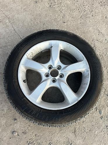 r17 215 60: Литой диск с шиной 17" - Диаметр диска: 17" - Разболтовка: 5 — 2