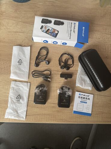 yaxa mikrofonu satilir: İşlənmiş Simsiz (Bluetooth) Mikrofon Ünvandan götürmə