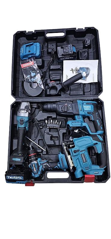 drel makita: №: 4448 Məhsulun adı: Elektrik alət dəsti Tmakota tmgl-71020 Brend — 1
