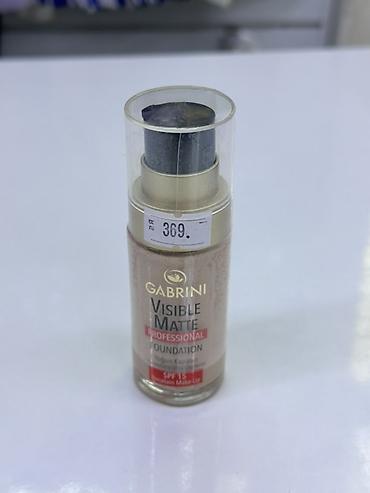 emelie paris тональный крем отзывы: Gabrini Visible Matte Professional Foundation, SPF 15 - Тональная — 1