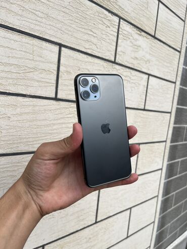 айфон 11 про 64 гб цена бишкек: IPhone 11 Pro, Колдонулган, 256 ГБ, Space Gray, Каптама, 100 %