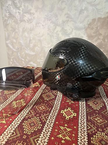 moto kaskı: Ölkədən gedirəm deyə motonu satıram onun üçün kaskıda satıram ölçü M — 4