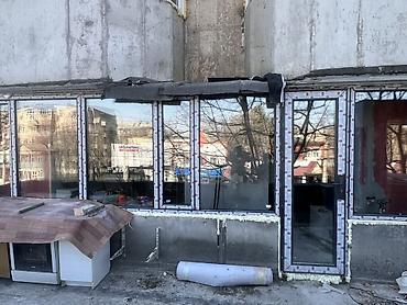 мишалка битон: Алюминиевое окно на заказ, Тип окна: Панорамные, Платная установка, Без рассрочки — 3