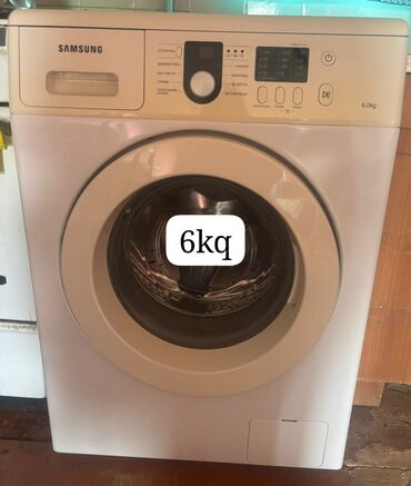 Kompüter, noutbuk və planşetlər: Paltaryuyan maşın Samsung, 6 kq, İşlənmiş, Avtomat, Qurutma var, Ünvandan götürmə