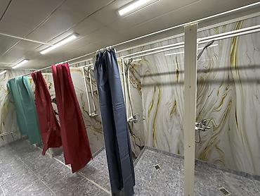 düş kabin: Modul tipli çoxpostlu duş konteyneri - Tam komplekt sanitariya bloku — 10